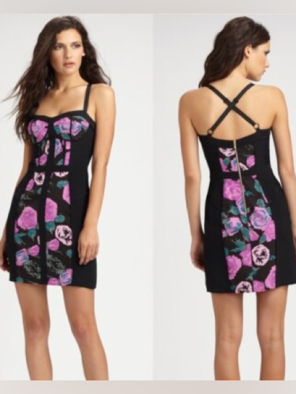 Rebecca Minkoff Clarissa Sweetheart Neckline Bustier Dress. Size 0. Preowned